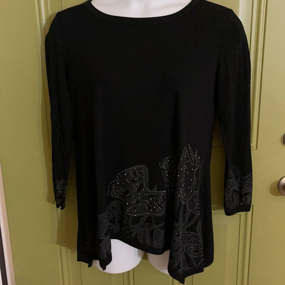 DJT Women’s Long Sleeve Heavyweight Knit Tunic Size XL